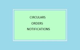 Order/Circular/Notification